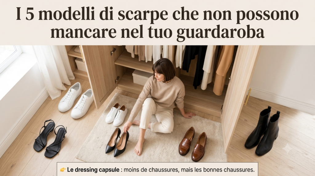 I 5 modelli di scarpe indispensabili da avere nel proprio guardaroba 1 Uncategorized Scarpe Donna Giuliana & G